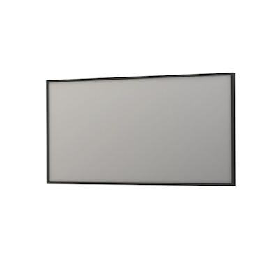 Spiegel Ink SP18 Rechthoek In Stalen Kader 160 x 4 x 80 cm Mat Zwart