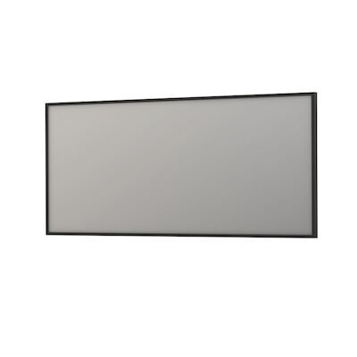 Spiegel Ink SP18 Rechthoek In Stalen Kader 180 x 4 x 80 cm Mat Zwart