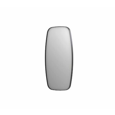Spiegel INK SP29 Contour 50x4x100 cm in Geborsteld Metal Black