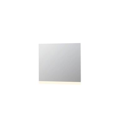 Spiegel INK SP3 100x4x80 mm Met Spiegelverwarming Aluminium Kader