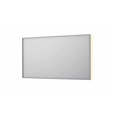 Spiegel INK SP32 140x4x80 cm Incl. Indirect LED-Verlichting Rondom en Spiegelverwarming Geborsteld RVS