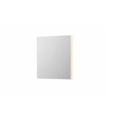 Spiegel INK SP32 70x4x80 cm Incl. Indirect LED-Verlichting Rondom en Spiegelverwarming Mat Wit