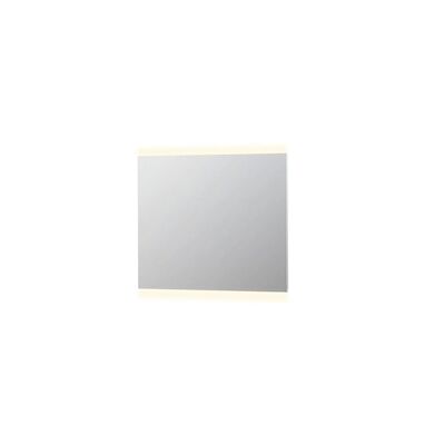 Spiegel INK SP4 100x4x80 cm Met Spiegelverwarming Aluminium Kader