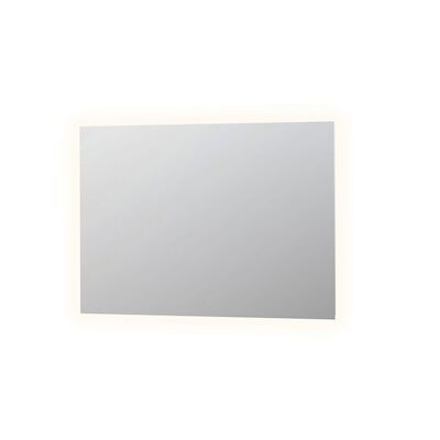 Spiegel INK SP5 120x4x80 cm Met Spiegelverwarming Aluminium Kader