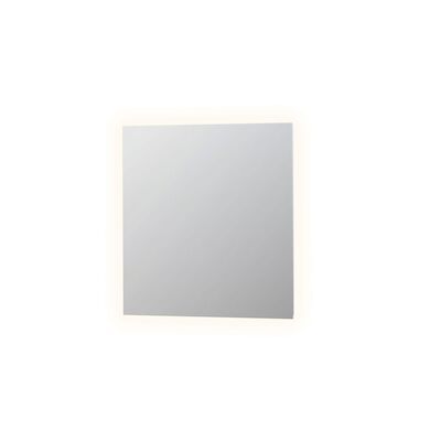 Spiegel INK SP5 80x4x80 cm Met Spiegelverwarming Aluminium Kader