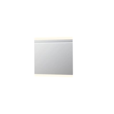 Spiegel INK SP6 100x4x80 cm Met Spiegelverwarming Aluminium Kader