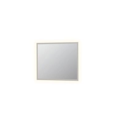 Spiegel INK SP7 100x3x80 cm Met Spiegelverwarming Aluminium Kader