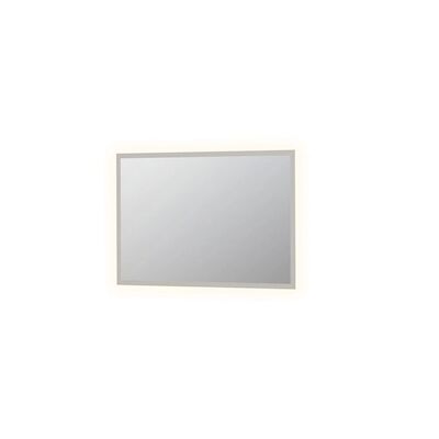 Spiegel INK SP7 120x3x80 cm Met Spiegelverwarming Aluminium Kader