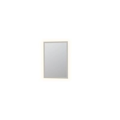 Spiegel INK SP7 60x3x80 cm Met Spiegelverwarming Aluminium Kader