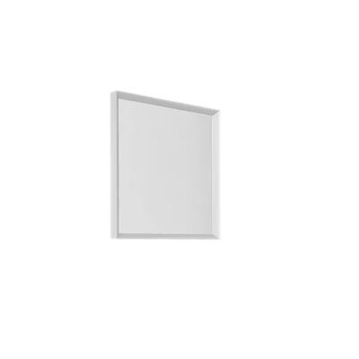 Spiegel Met Kader Allibert Delta 60 cm Mat Wit