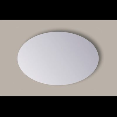 Spiegel Ovaal Sanicare Q-Mirrors 80×120 cm PP Geslepen Incl. Ophanging