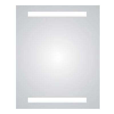 Spiegel Plieger Basic Met LED Verlichting 2 Zijden Horizontaal 40x80cm