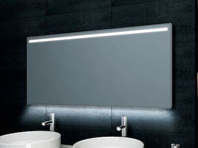 Spiegel Wiesbaden Ambi One Led condensvrij 120x60cm
