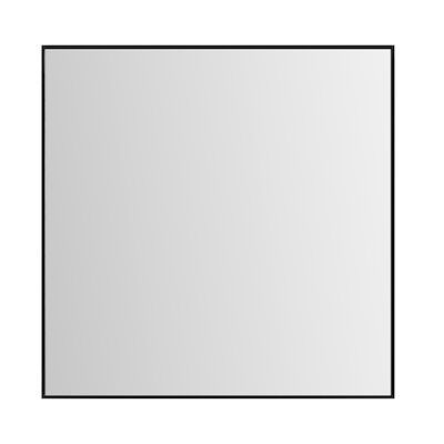 Spiegel Wiesbaden Ribbella Met Frame 100 cm Mat Zwart