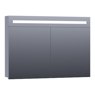 Spiegelkast 2.0 Exclusive Line 100cm Mat Grijs