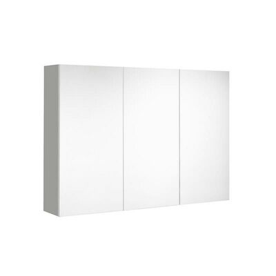 Spiegelkast Allibert Nordik Stopcontact VDE 100x65x18 cm Mat Grijs