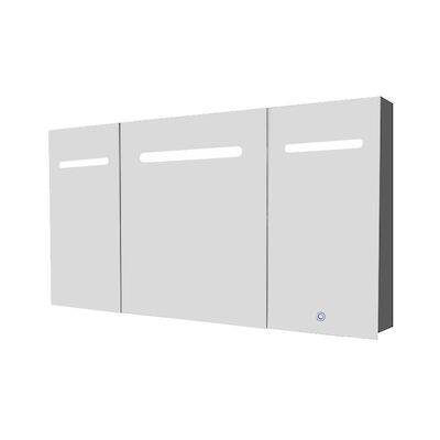Spiegelkast Best Design Aluma Incl. LED verlichting 100x80cm