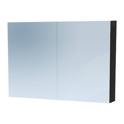 Spiegelkast Dual Exclusive Line 100cm Black Wood