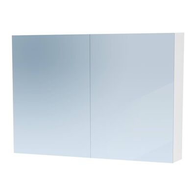 Spiegelkast Dual Exclusive Line 100cm Mat Wit