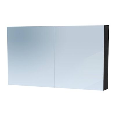 Spiegelkast Dual Exclusive Line 120cm Black Wood