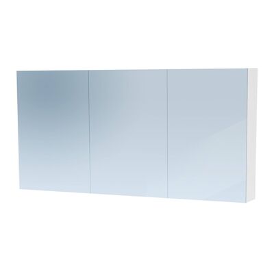 Spiegelkast Dual Exclusive Line 140cm Mat Wit