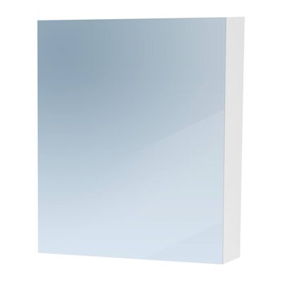 Spiegelkast Dual Exclusive Line 60cm Linksdraaiend Mat Wit