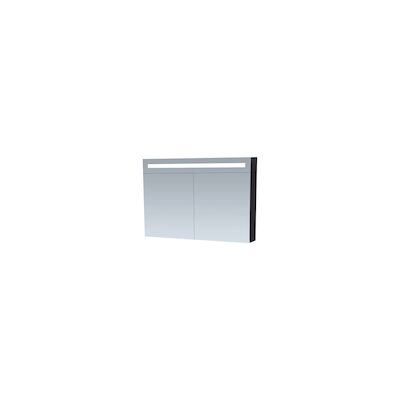 Spiegelkast EX100 Double Face Black Wood 990x700x150