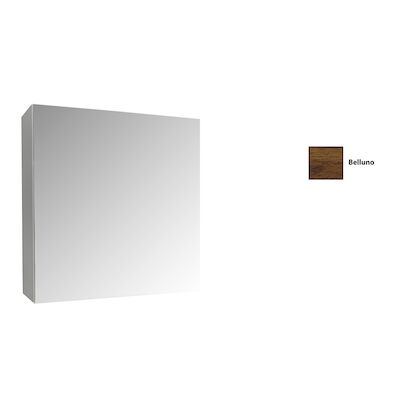 Spiegelkast Sanicare Qlassics 60 cm 1 Deur Belluno Eiken Links