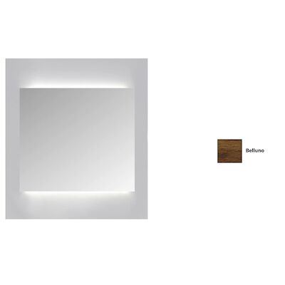 Spiegelkast Sanicare Qlassics Ambiance 60 cm 1 Deur Belluno Eiken Rechts