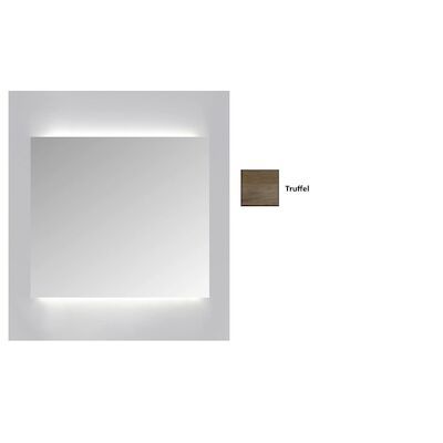 Spiegelkast Sanicare Qlassics Ambiance 60 cm 1 Deur Truffel Rechts