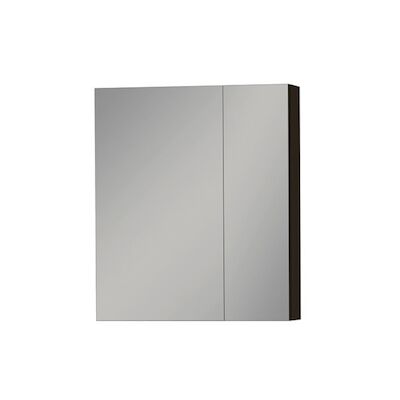 Spiegelkast Tiger S-line 60 cm Met 2 Deuren Mat Zwart