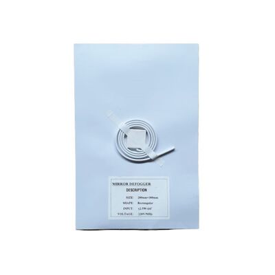 Spiegelverwarming Sanilux Zonder Schakelaar 20×30 cm