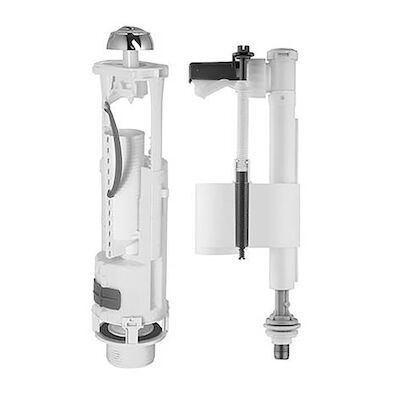 Spoelmechanisme BWS Dual Flush Universeel Binnenwerk Onderaansluiting