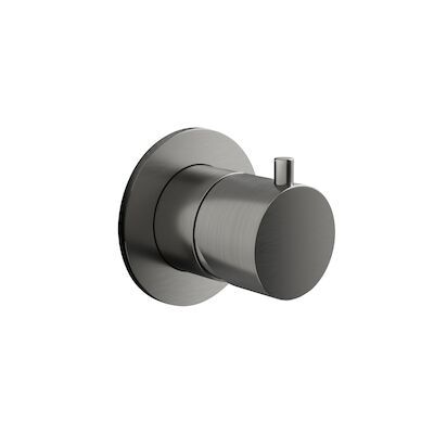 Stopkraan Hotbath Cobber Inbouw Thermostaat Verouderd IJzer (excl. inbouwdeel)