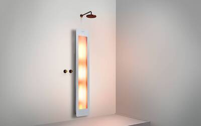 Sunshower One L opbouw vlak met infrarood white