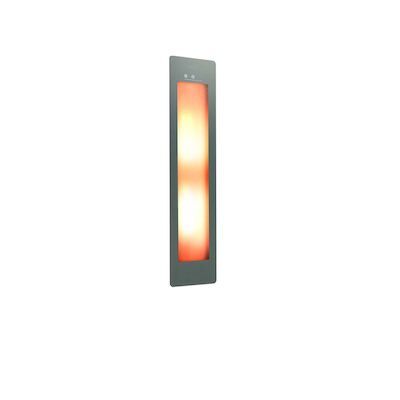 Sunshower One M Round Infrarood 140×33 cm Inbouw – Opbouw vlak of hoek Organic Grey