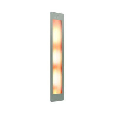 Sunshower Plus L Round Infrarood en UV-licht 185×33 cm Inbouw – Opbouw vlak of hoek Organic Grey