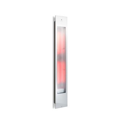 Sunshower Pure Solo White Infrarood Opbouwapparaat 20x125x18 cm Aluminium Wit
