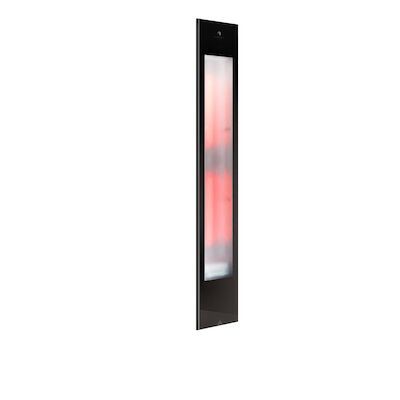 Sunshower Pure XL 2.0 Black Infrarood Inbouwapparaat 19.9×123.8×10 cm Aluminium Zwart