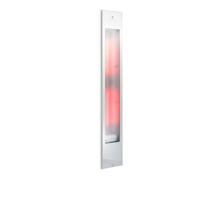 Sunshower Pure XL 2.0 White Infrarood Inbouwapparaat 19.9×123.8×10 cm Aluminium Wit