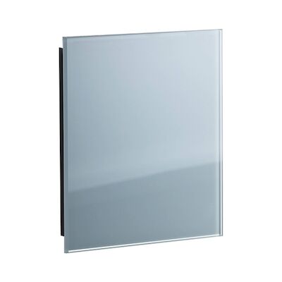 Sunshower Ventilatierooster Vierkant 13×13 cm Wit Glas (2 stuks)