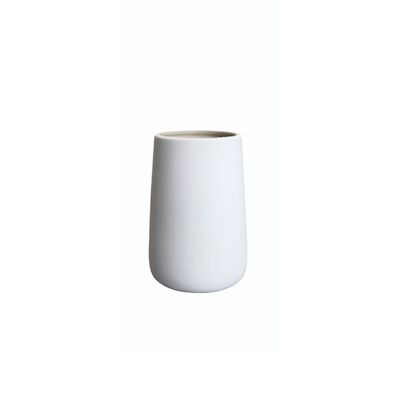 Tandenborstelbeker Allibert O TOUCH Soft Touch Wit