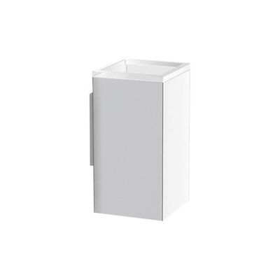 Tandenborstelhouder Sapho Quella Hangend 6×11.9 cm Chroom