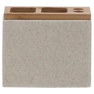 Tandenborstelhouder Voor Electrische Tandenborstel Sealskin Grace 12 x 6 x 10 cm Polyresin Zand