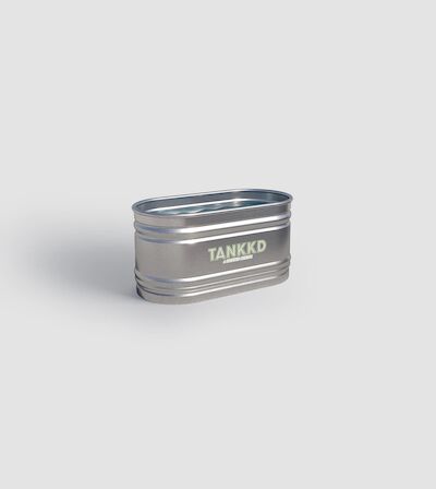 Tankkd IJsbad | Green Label Oval | 122x61x61cm | Aluminium