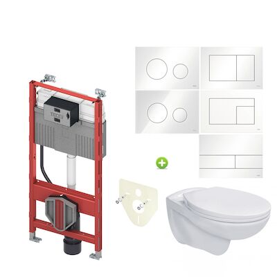 TECE Set 01 Basic Pro Randloos met TECE Drukplaat