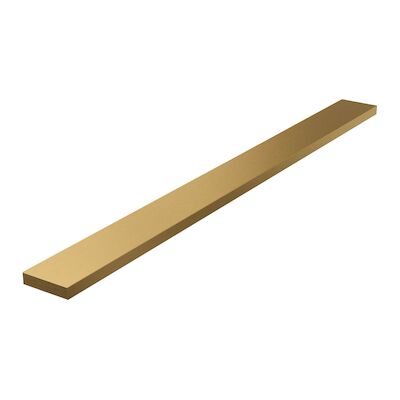 Tegelinlegrooster Brauer Gold Edition Omkeerbaar tbv Douchegoot STD/W/PS 70×7 cm Inclusief Afstandhouders