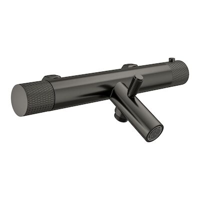 Thermostatische Badkraan Allibert Bordeau Gunmetal