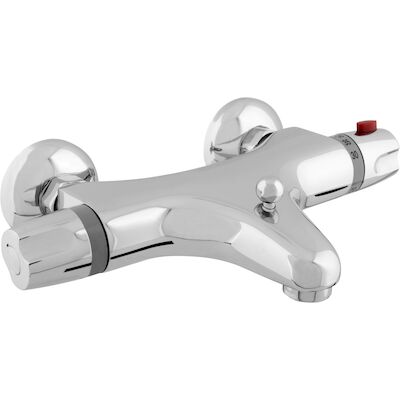 Thermostatische Badkraan VM Surf met Temperatuur Blokkering Chroom