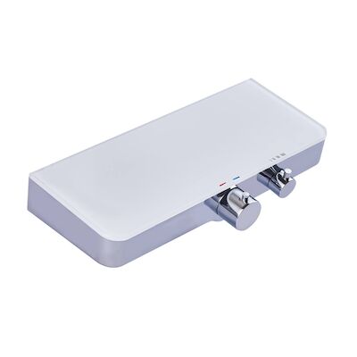 Thermostatische Douchekraan Schutte Ocean met Planchet Chroom Wit